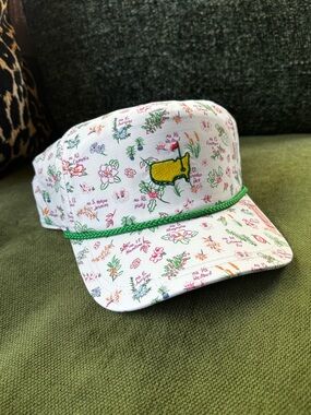 MASTERS 2026 *NEW DESIGN* Ladies Floral Rope Hat
